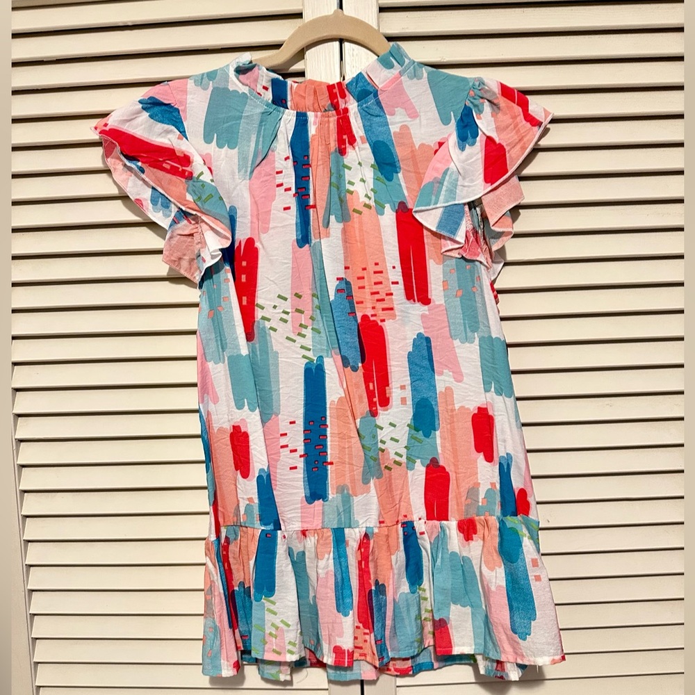 Multi Color Block Blouse